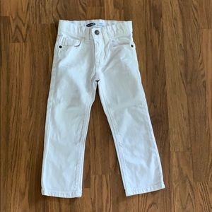 Old Navy. toddler white jeans